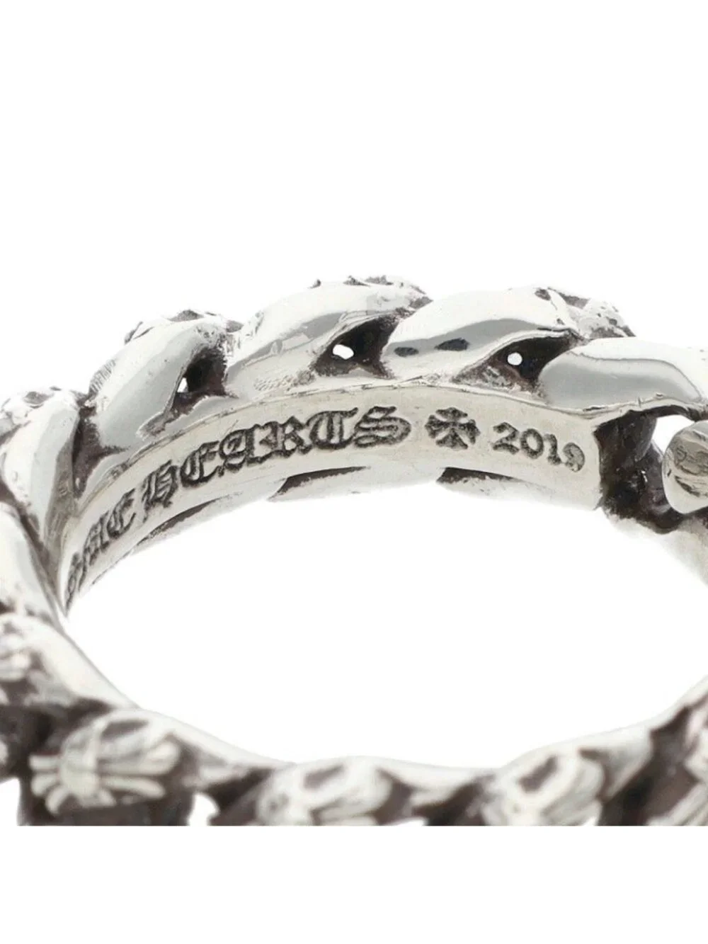 Chrome Hearts Fancy Sml Extra Small Silver Ring